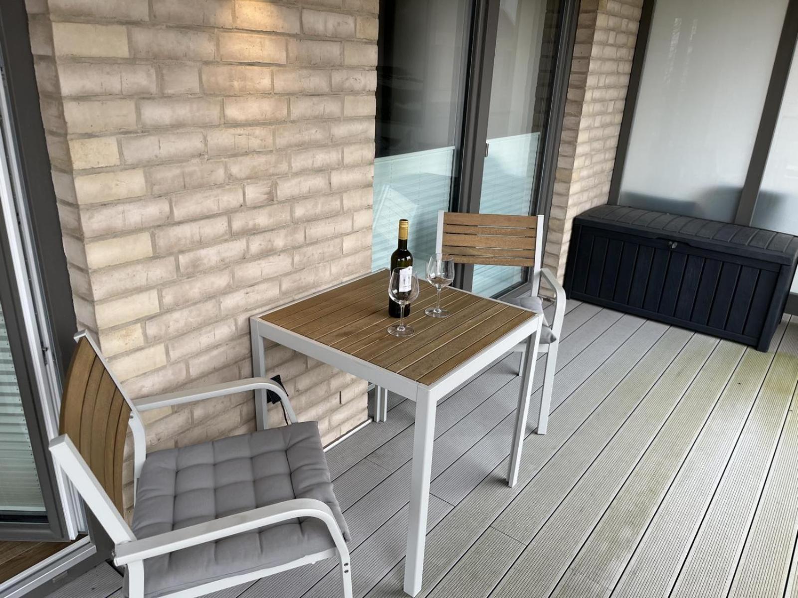 Apartment Sonnendeck, Am Alten Deich 22 Dangast Bagian luar foto