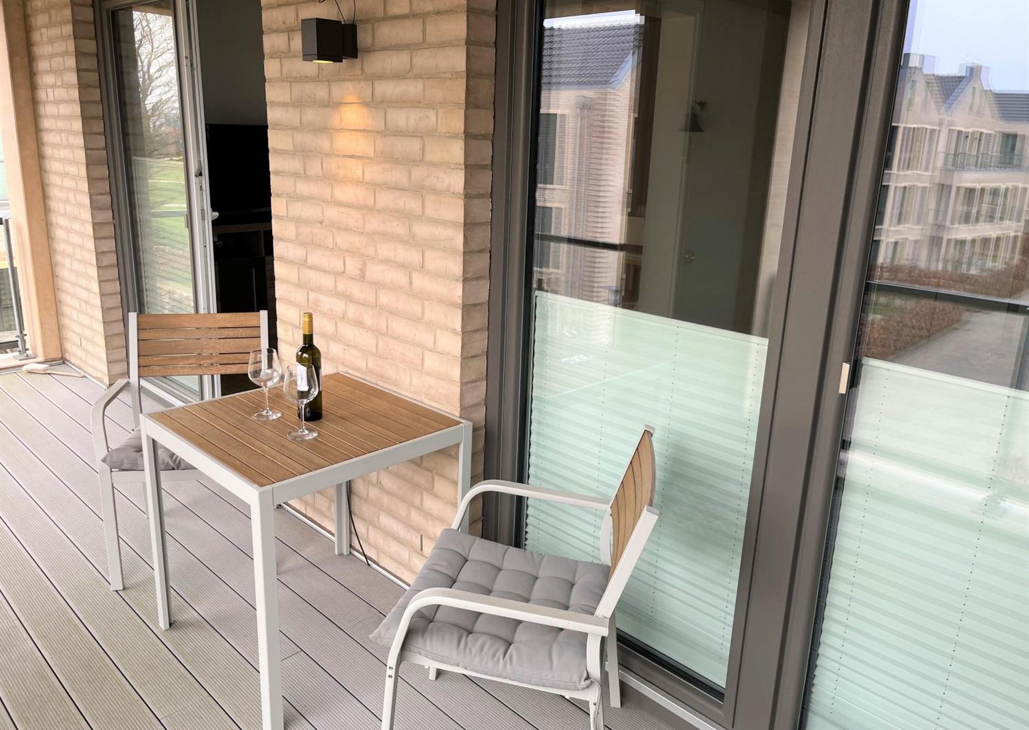 Apartment Sonnendeck, Am Alten Deich 22 Dangast Bagian luar foto
